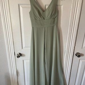 JJ's House Celadon Bridesmaid Dress/Jumpsuit, Size 4